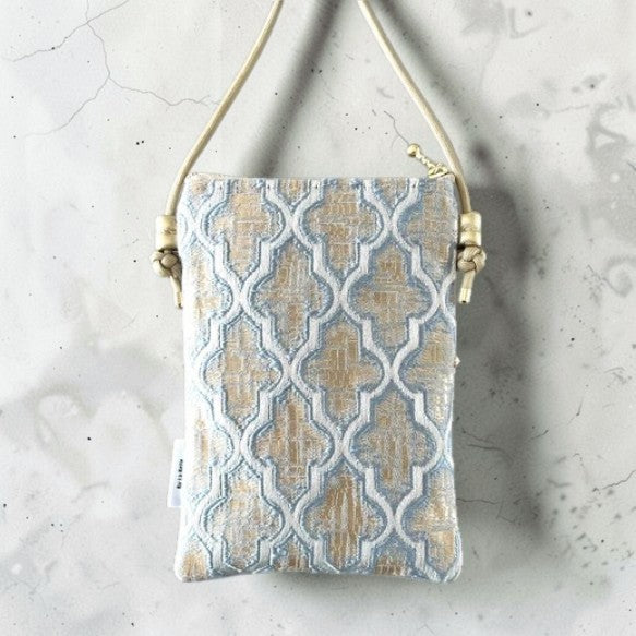 The Heritage Moroccan Tapestry Compact Double-Pocket Crossbody