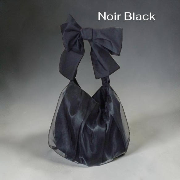 The Organza Muse: Made-to-Order Premium Sheer Ribbon Tote Bag