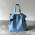 The Messenger of Serendipity: Bespoke Hand-Dyed Artisan Denim Couture Tote