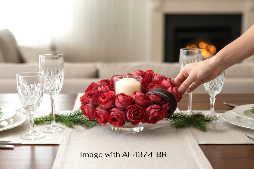 The Eternal Rose Horizon: Premium Handcrafted Antique Botanical Wreath