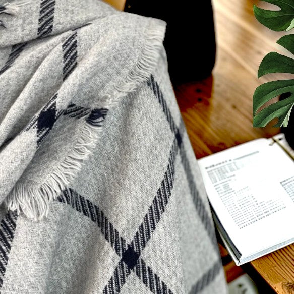 The Ether Shawl: Ultra-Lightweight Alpaca-Blend Oversized Stole
