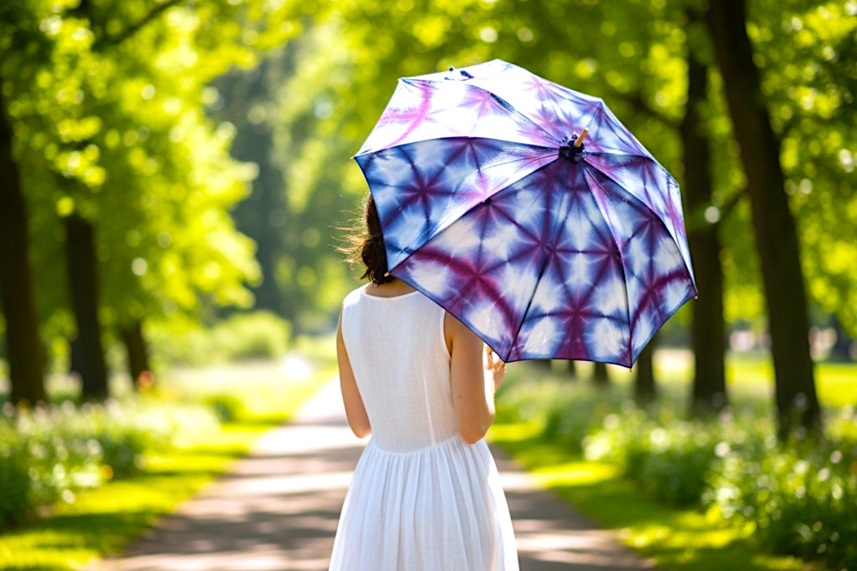 The Double-Infused Japanese Artisan Parasol: A Handcrafted Heritage Sunshade