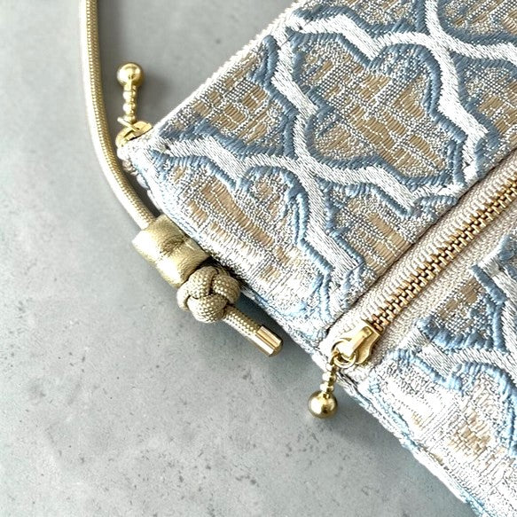 The Heritage Moroccan Tapestry Compact Double-Pocket Crossbody