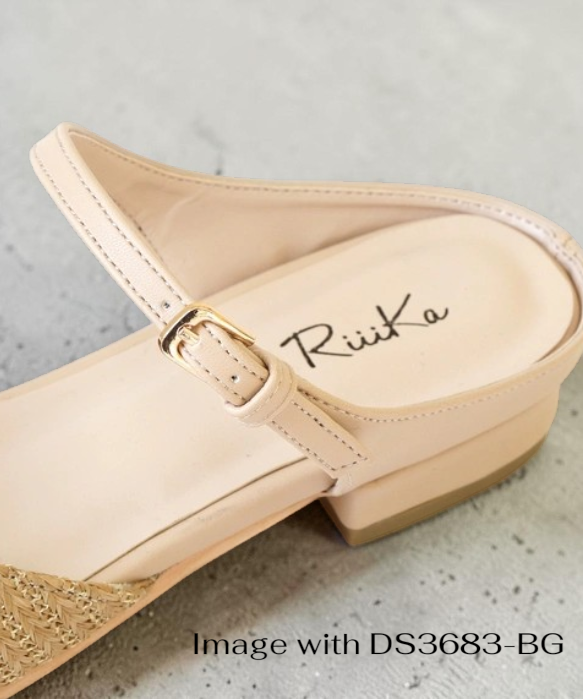 Effortless Elegance: Handcrafted Japanese Mesh Square-Toe Mule