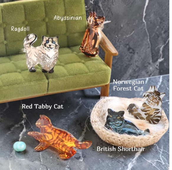 Your Made-to-Order Crystal Pet Companion Ring: Ragdoll & Friends Edition