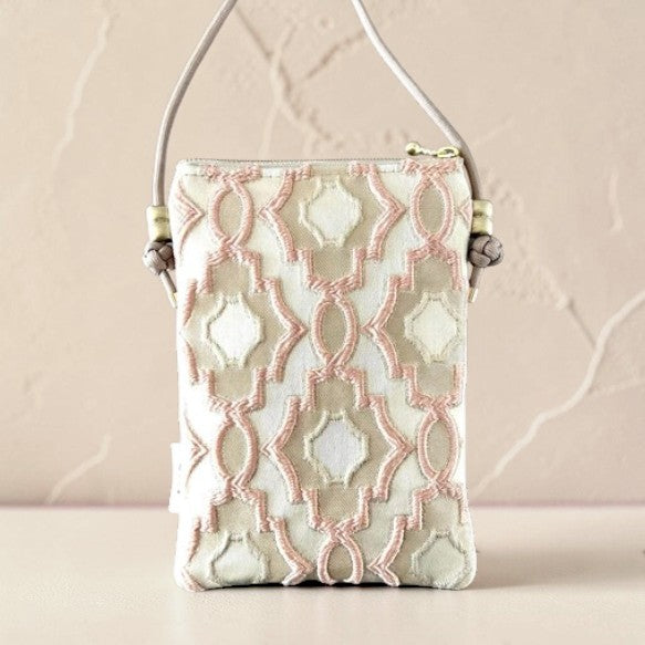The Heritage Moroccan Tapestry Compact Double-Pocket Crossbody